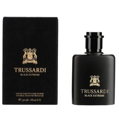 Trussardi Black Extreme Herren Parfum Eau De Toilette Spray 30 ml