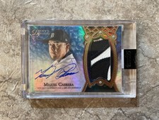 Miguel Cabrera 2022 Topps Dynasty Game-used Patch Auto /5
