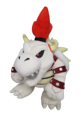 #ad #ad Little Buddy 13quot; Super Mario Bros Dry Bowser Koopa Plush Stuffed animal Doll toy $37.99