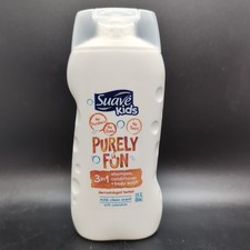 Suave Kids Purely Fun 3 in 1 Shampoo Conditioner Body Wash 12oz NEW