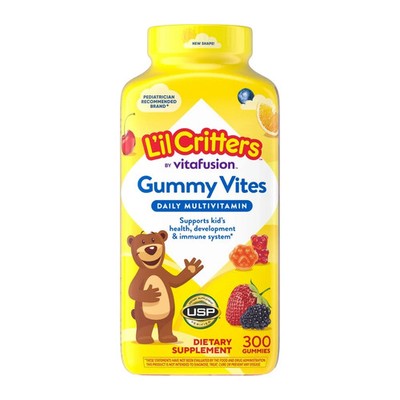 L'il Critters Gummy Vites Gummy Bears (300 ct.) Made in USA