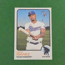 2022 Topps Heritage Andy Ibanez 