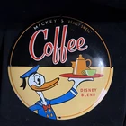 Mickeys Really swell Coffee Disney Blend Donald Duck Advertising Sign vintage