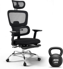 Ergonomic High Back Office Chair with Lumbar Support 3D Headrest