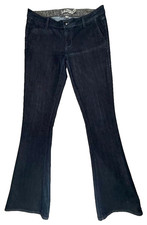 VTG Y2K Paige Denim Lou Lou Flare Jeans Women’s Size 31x33 Hippie USA Made READ
