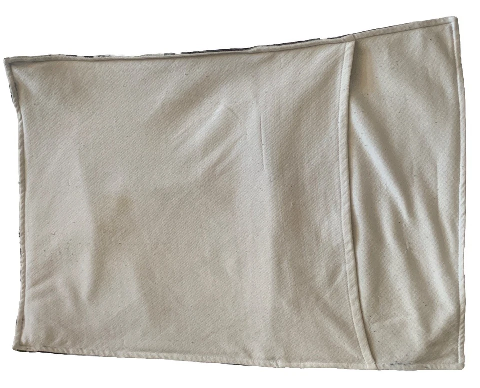 Money 100 Dollar Bill Standard Size Pillow Cover Accent Throw Green 26”x19” READ - Image 3 of 4