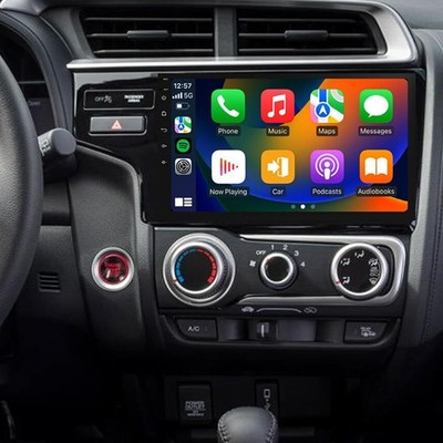 For Honda Fit 2015-2018 Apple CarPlay Android 13 Car Stereo Radio BT GPS Navi
