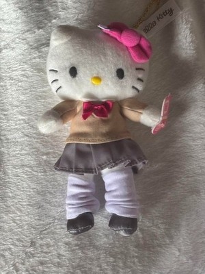 Sanrio Plüsch Puppe Hello Kitty 50th Anniversary Ausstellung Schuluniform GAL