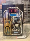 ✅ AFA80 Vintage STAR WARS 1983  AT-ST DRIVER 77 BACK A  UNPUNCHED C75 B85 F90