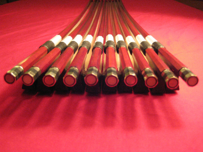 Wholesale! Lot of 10 H.Q. Brazilwood Violin Bow 4/4 eBay