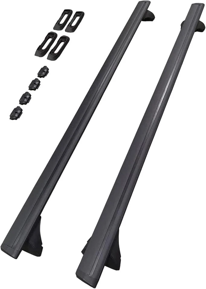 Barra transversal ajustable de aluminio retráctil universal para camioneta pickup Foto 2 de 4