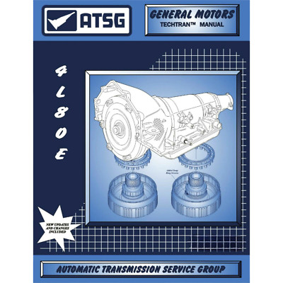 4L80E ATSG Rebuild MANUAL Guide Book GM MT1 4L80 Transmission Chevy