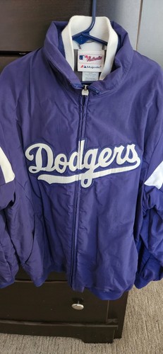 Preowned VINTAGE YOUTH M MAJESTIC Dodgers Jacket GREAT CONDITION