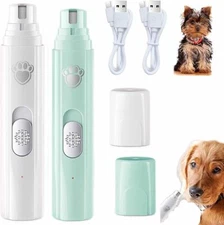 Electric Dog Nail Grinder Painless Pet Paw Grooming Trimming Tool for Dogs Cats
