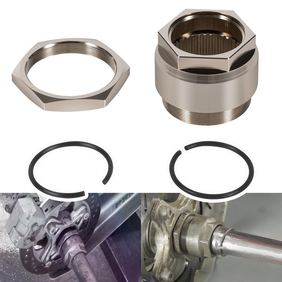 Rear Axle Lock Jam Sleeve Nut Clip Fits Honda TRX400EX 400EX 400 400X