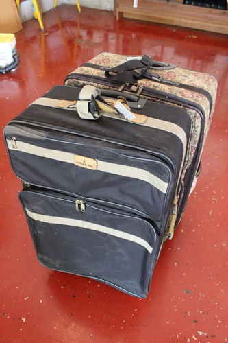 2 Very Large Rolling Suitcases, London 