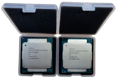 Matched Pair Intel Xeon E5-2648L V3 1.80GHz 30M 12-Core LGA 2011-3 SR1XW Process