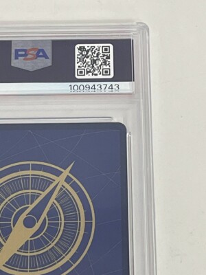 PSA 10 GEM Mint UTA ONE PIECE CARD GAME OFFICIAL EVENT TOP PRIZE