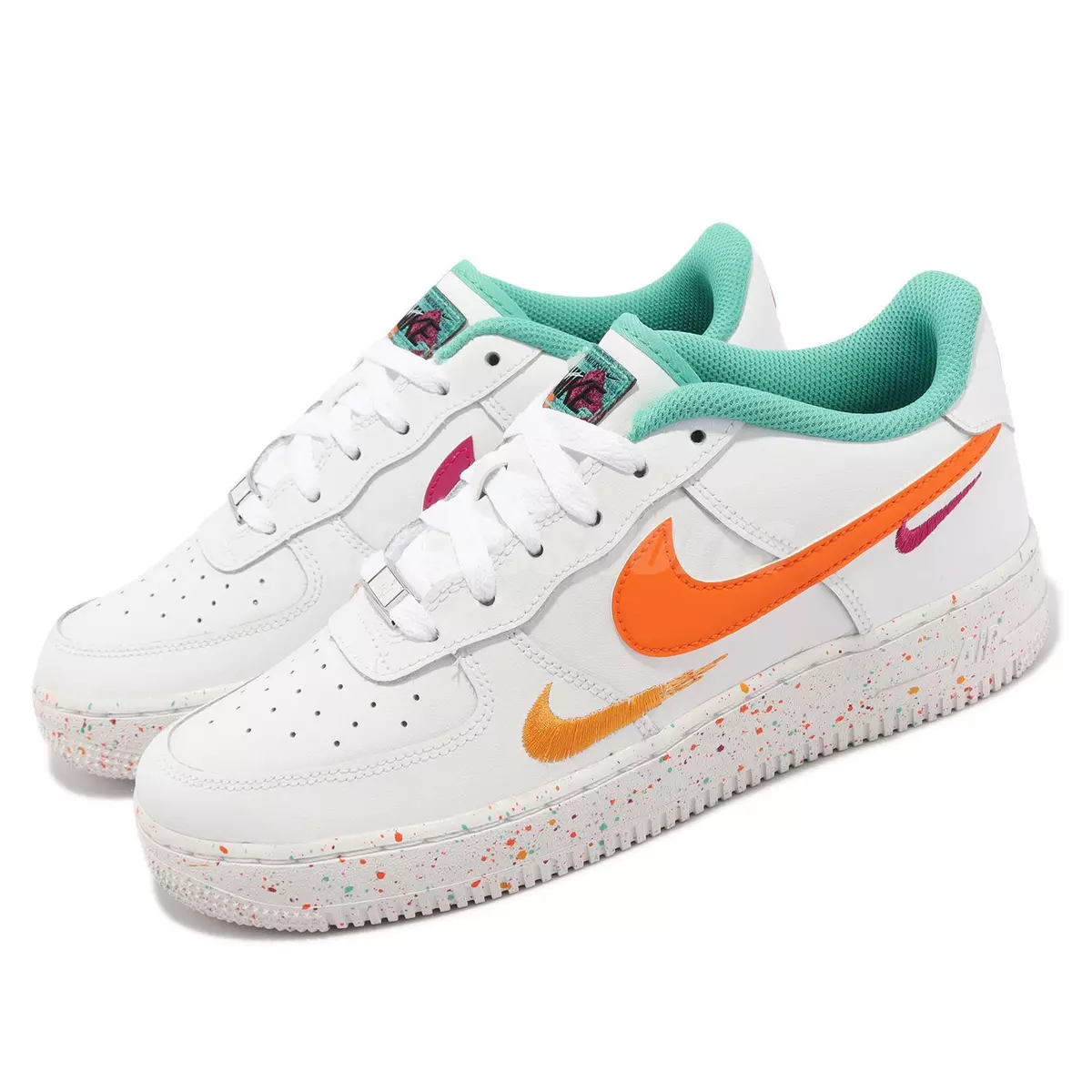 Nike Air Force 1 LV8 GS CNY Triple Swoosh White Kids Women AF1