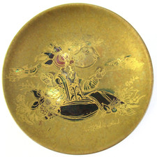 Rosenthal Porzellan Untersetzer Serie Scheherazade Bj&ouml;rn Wiinblad Design 9,5cm