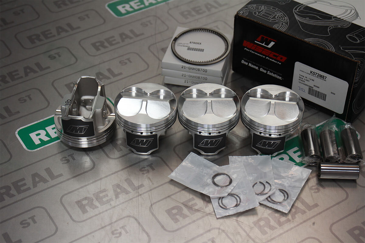 Wiseco Pistons Honda Prelude H22A1 H22A4 87mm 11.51 K572M87 eBay