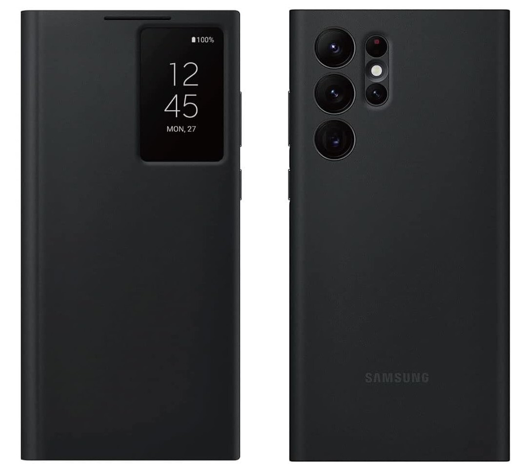 New Original Samsung Genuine Smart Clear View Case EF-ZS908