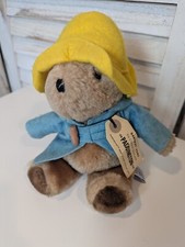 Rare Vintage 10" Paddington Bear Eden Toys 1975 Original Tags Collectible