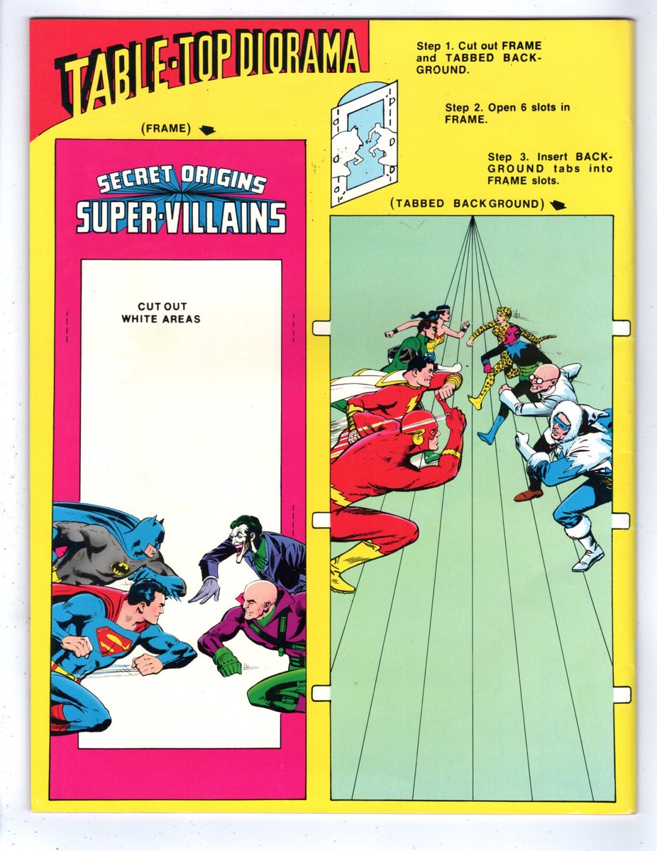 SECRET ORIGINS SUPER-VILLAINS #C-39 (1975) - GRADE 8.0