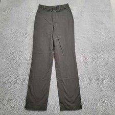 Banana Republic Pants Womens 2L Green Stretch Mid Rise Straight Leg Casual Flat
