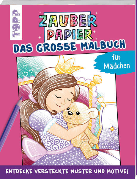 Thumbnail - Zauberpapier - Das Große Malbuch - Mädchen | Natascha Pitz | 2021 |