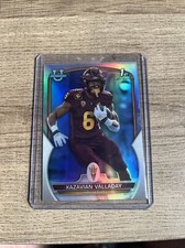2022 XAZAVIAN VALLADAY Bowman University Chrome Base SILVER Refractor 1st RC
