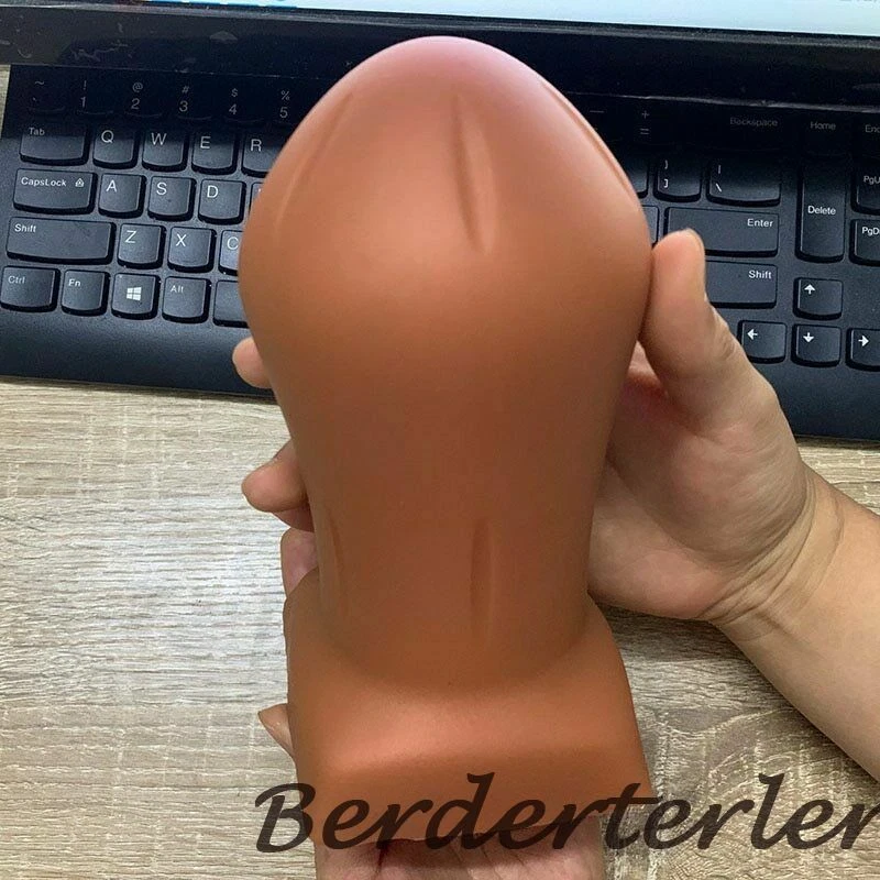 plug anal de borracha Plug Anal em Silicone com Ventosa main image 1