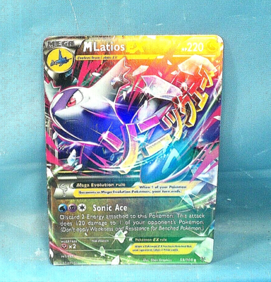 Pokemon Card M Latios EX 59/108 Ultra Rare XY Roaring Skies | eBay