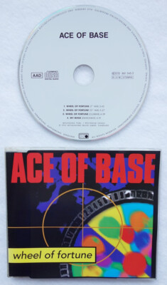 Ace of Base - wheel of fortune (CD Single, 1993, Metronome Music) NM/VG (1)