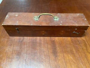 Vintage Wooden Telescope - Bore Sight Mk. VIII Mod 7 Box (EMPTY)