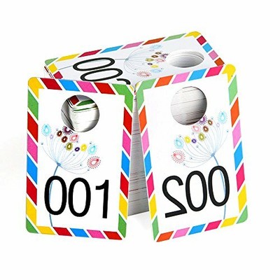 kuuqa large size version live sale number tags plastic check number cards reusa ebay