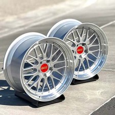 Set Of 4 Bbs Lm 19x10 25 19x11 25 5x120 Diamond Silver Wheels Fits Bmw M3 Set Of 4 Bbs Lm 19x10 25 19x11 25 5x120 Diamond Silver Wheels Fits Bmw M3