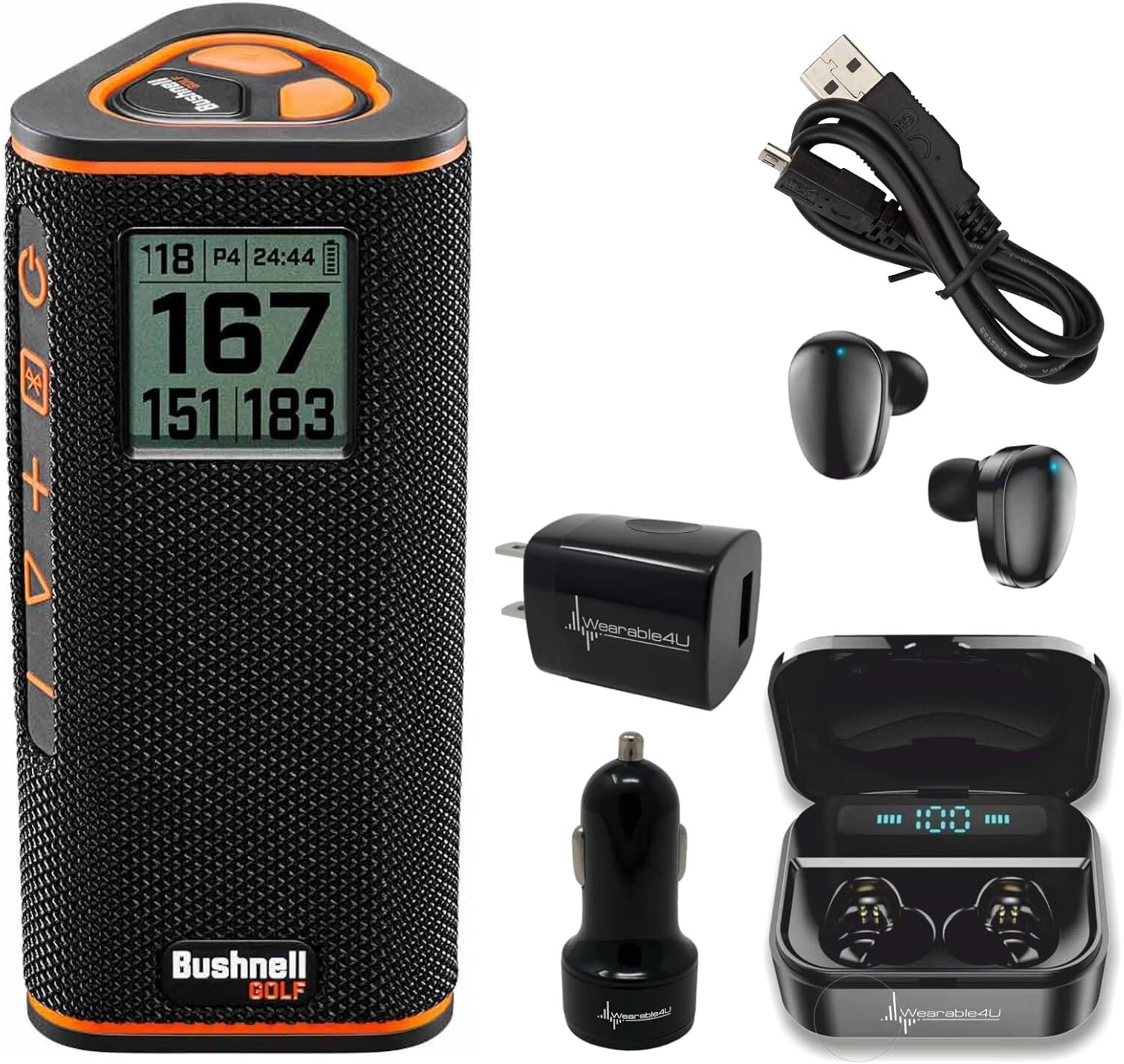 Wearable4U - Bushnell Wingman View Golf GPS Bluetooth Speaker