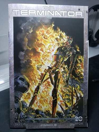 Terminator #1 Alex Ross Icon Variant Burning Earth Trade Dynamite Entertainmant