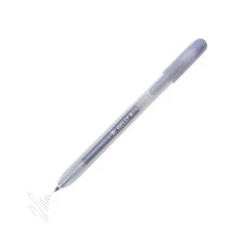Sakura Gelly Roll Retractable Gel Pen .8mm Med Metallic Silver Office School Art