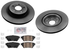 Rear Disc Brake Rotors Brake Pads For Infiniti QX60 Pathfinder 2022 2023 2024