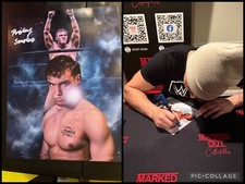 Ricky Smokes Signed Matte 8x10 Proof Promo WWE ID NXT Vanity Project