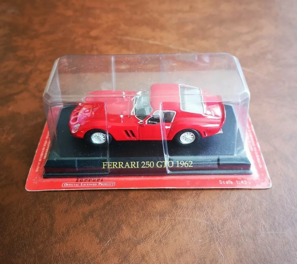 Ferrari 250 GTO 1962 Official Licensed Product Scale 1/43 Neuf En