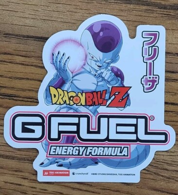 G Fuel Dragon Ball Z Evil Emperor Collector's Box Tub Goku Frieza