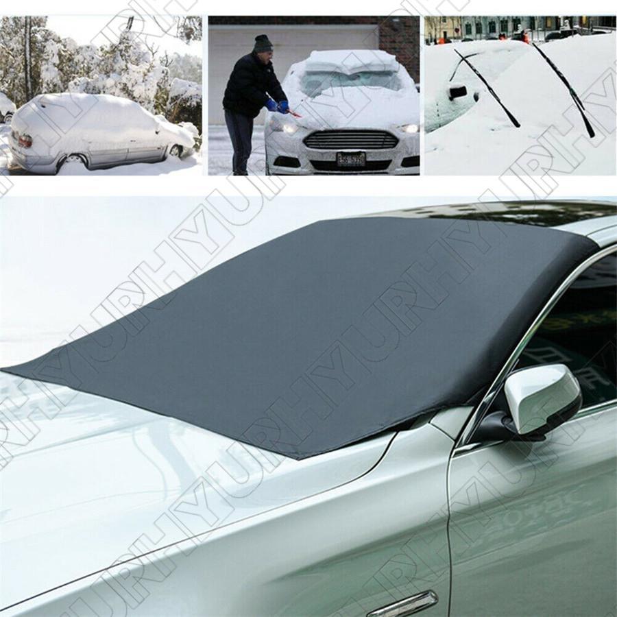 Magnetic Car Windshield Summer UV rays Sunshade Snow Cover Frost Guard Protector