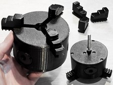 Large 3-125mm Lathe Chuck for Power Drill with Reverse Clamping Jaws