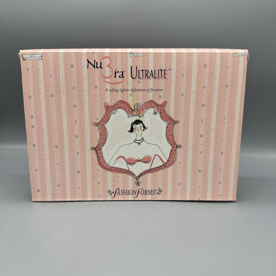 Fashion Forms NuBra Ultralite Backless A Cup Bra Nude Brand New In