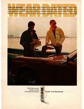 1967 Pacific Trail Sportswear "Wear-Dated" Monsanto One year Guarantee Print Ad