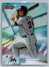 2018 bowman's best baseball connor scott prospect rookie refractor #12