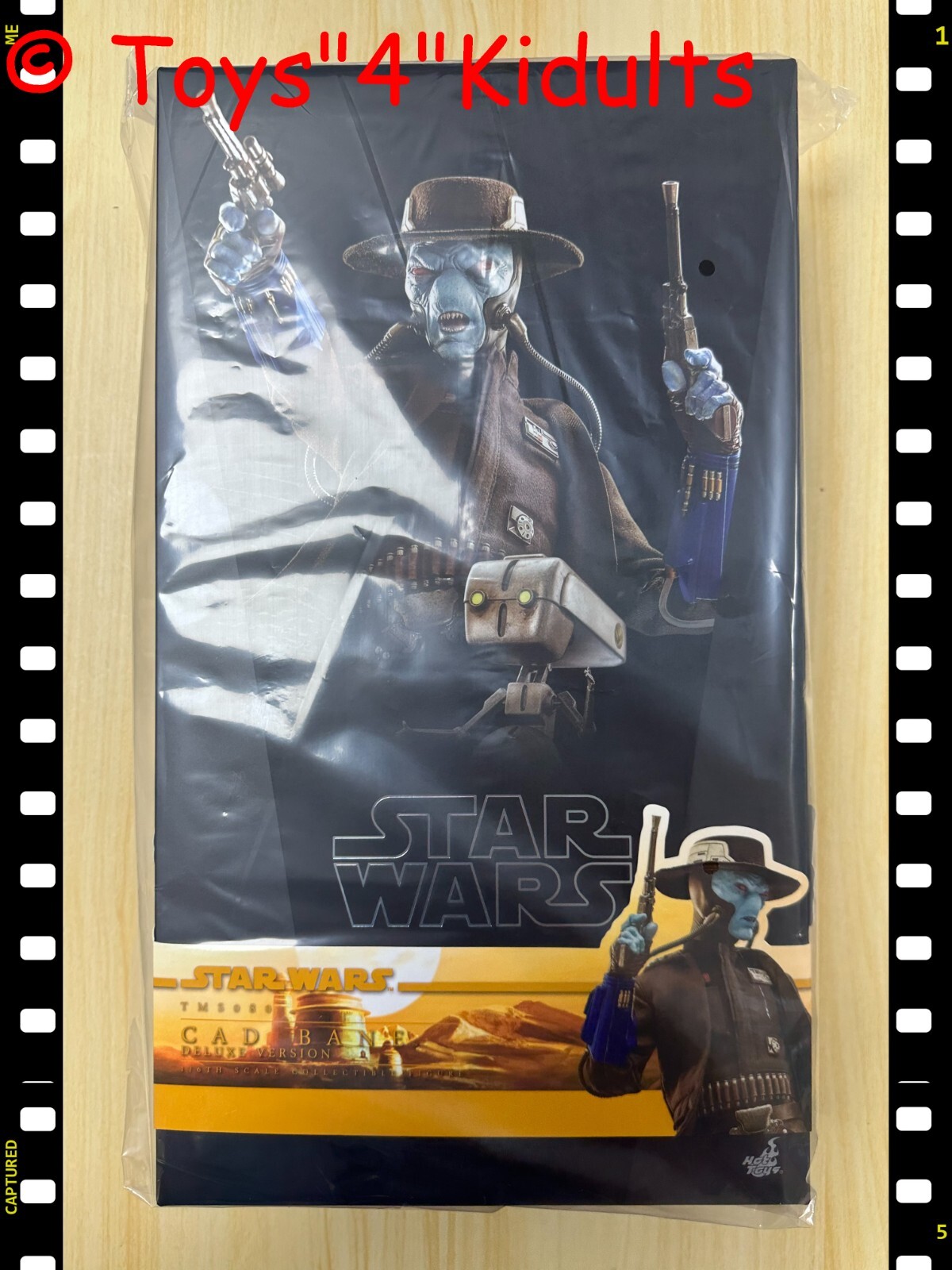 Hot Toys TMS080 Star Wars El Libro de Boba Fett Cad Bane (Versión Deluxe) NUEVO